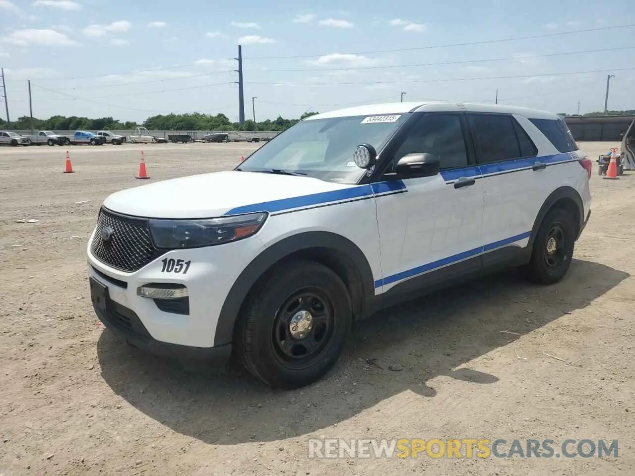 1 Photograph of a damaged car 1FM5K8AW8MNA12077 FORD EXPLORER 2021