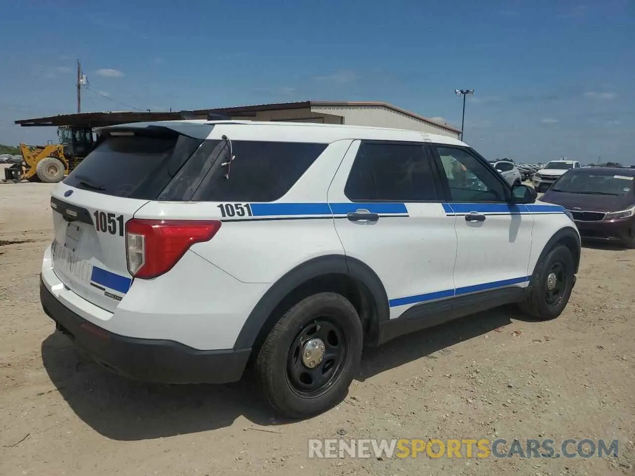 3 Photograph of a damaged car 1FM5K8AW8MNA12077 FORD EXPLORER 2021