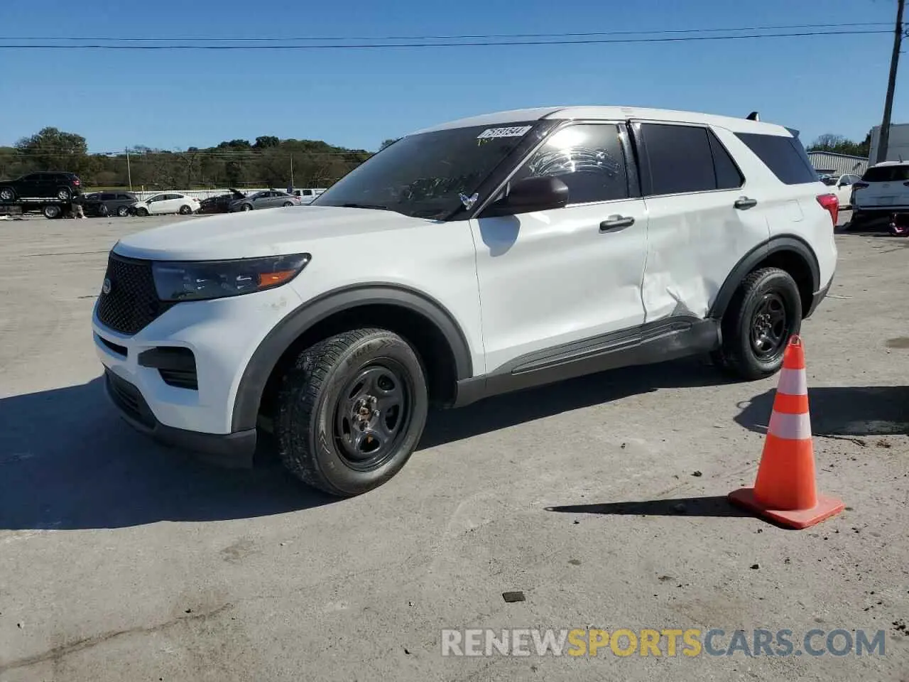 1 Photograph of a damaged car 1FM5K8AWXMNA04627 FORD EXPLORER 2021