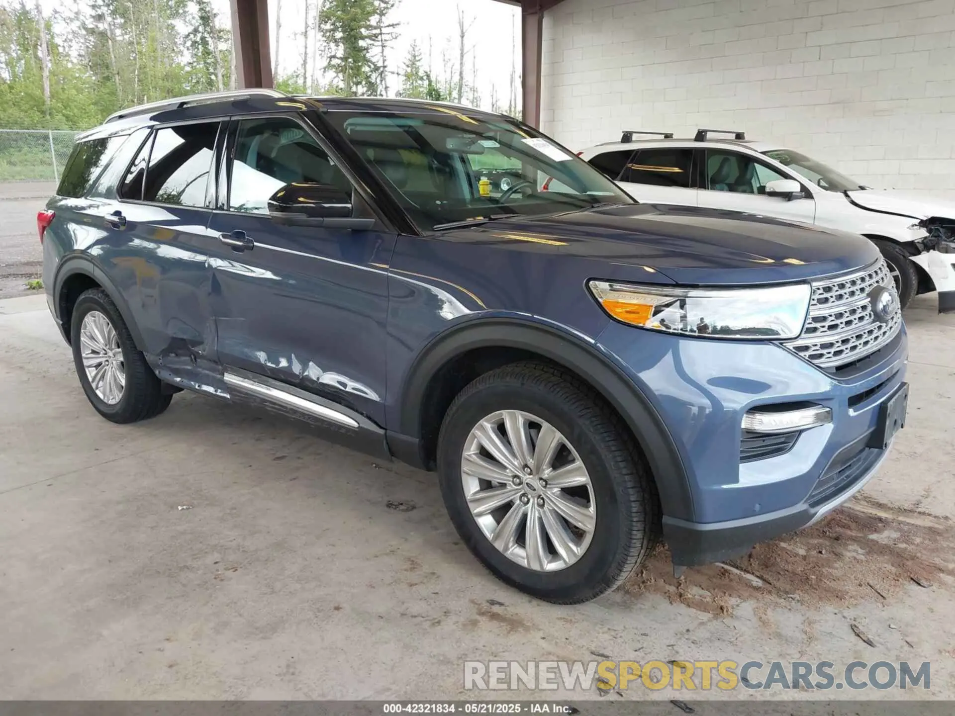 1 Photograph of a damaged car 1FM5K8FW0MNA06704 FORD EXPLORER 2021