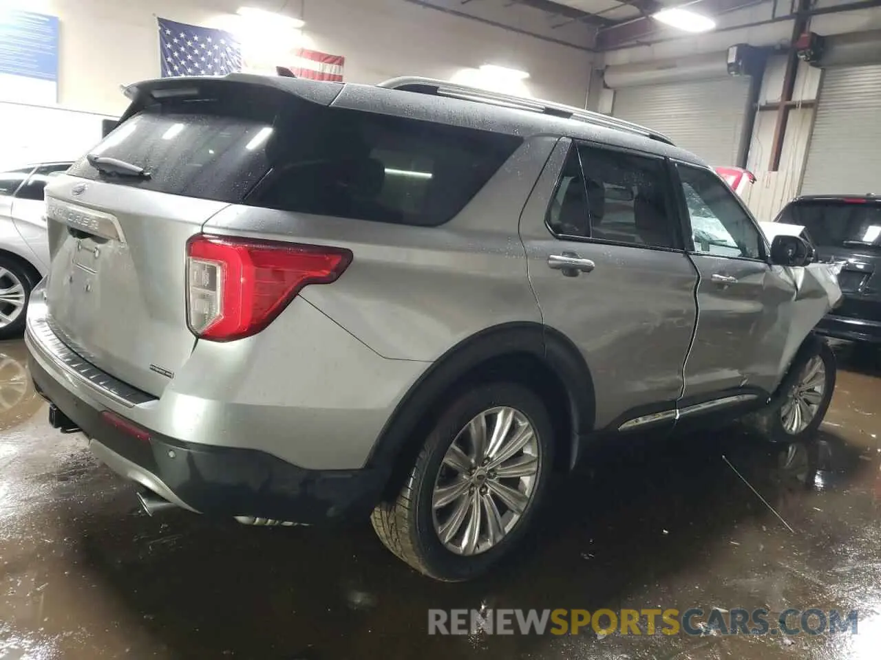 3 Photograph of a damaged car 1FM5K8FW0MNA08310 FORD EXPLORER 2021