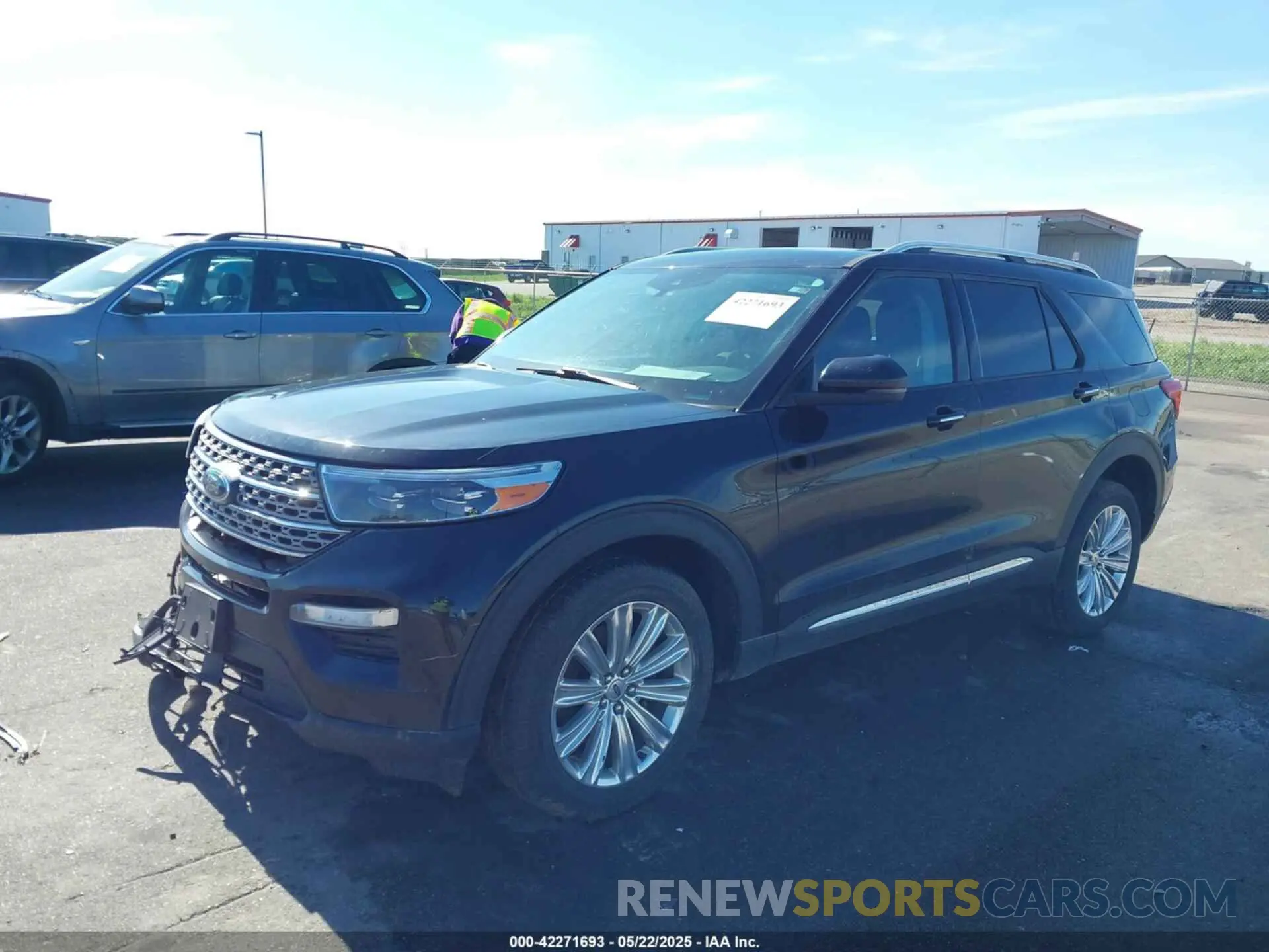 2 Photograph of a damaged car 1FM5K8FW3MNA09533 FORD EXPLORER 2021