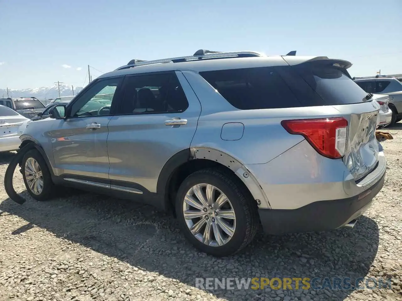 2 Photograph of a damaged car 1FM5K8FW9MNA16518 FORD EXPLORER 2021