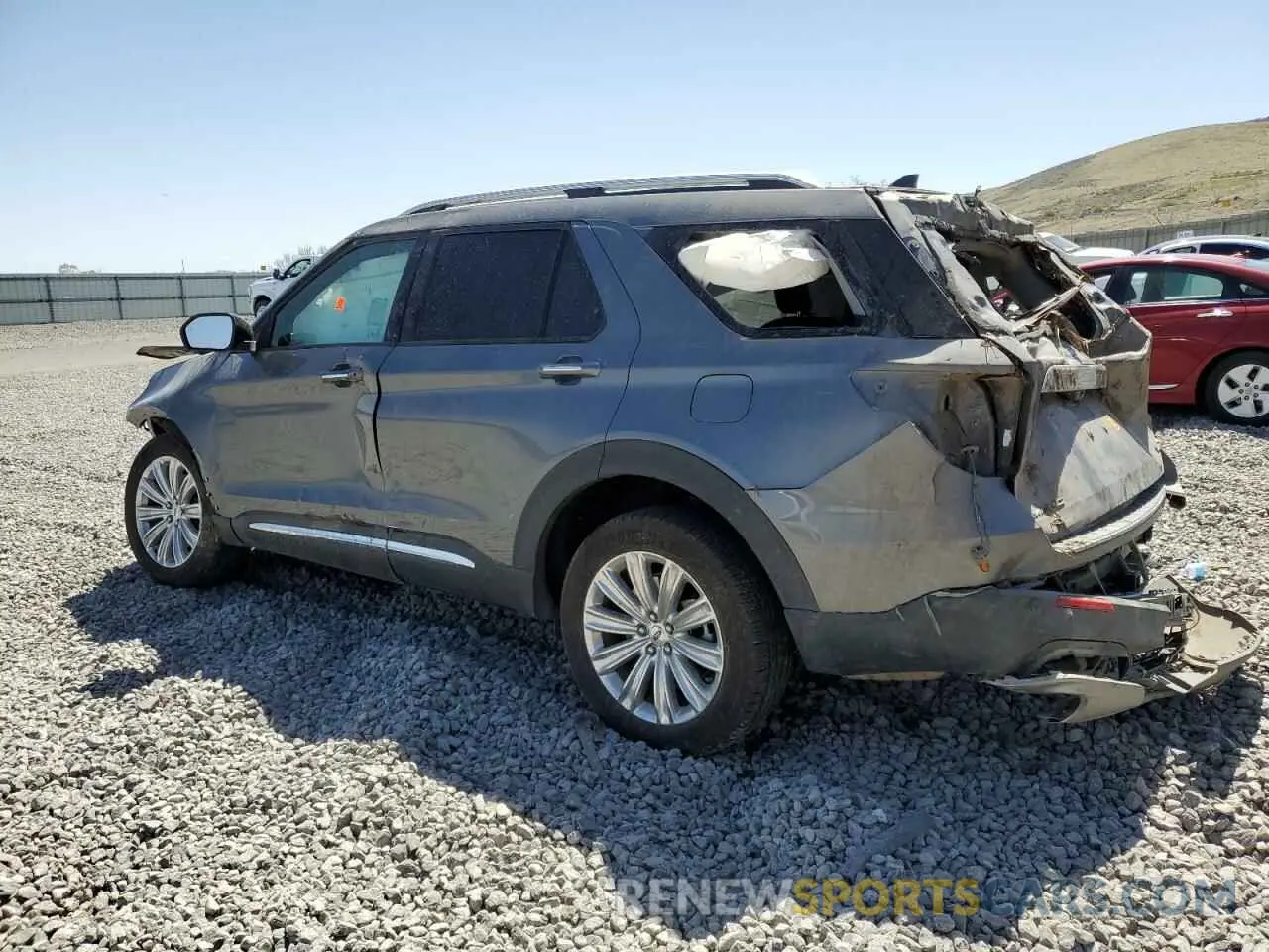 2 Photograph of a damaged car 1FM5K8FWXMNA11196 FORD EXPLORER 2021