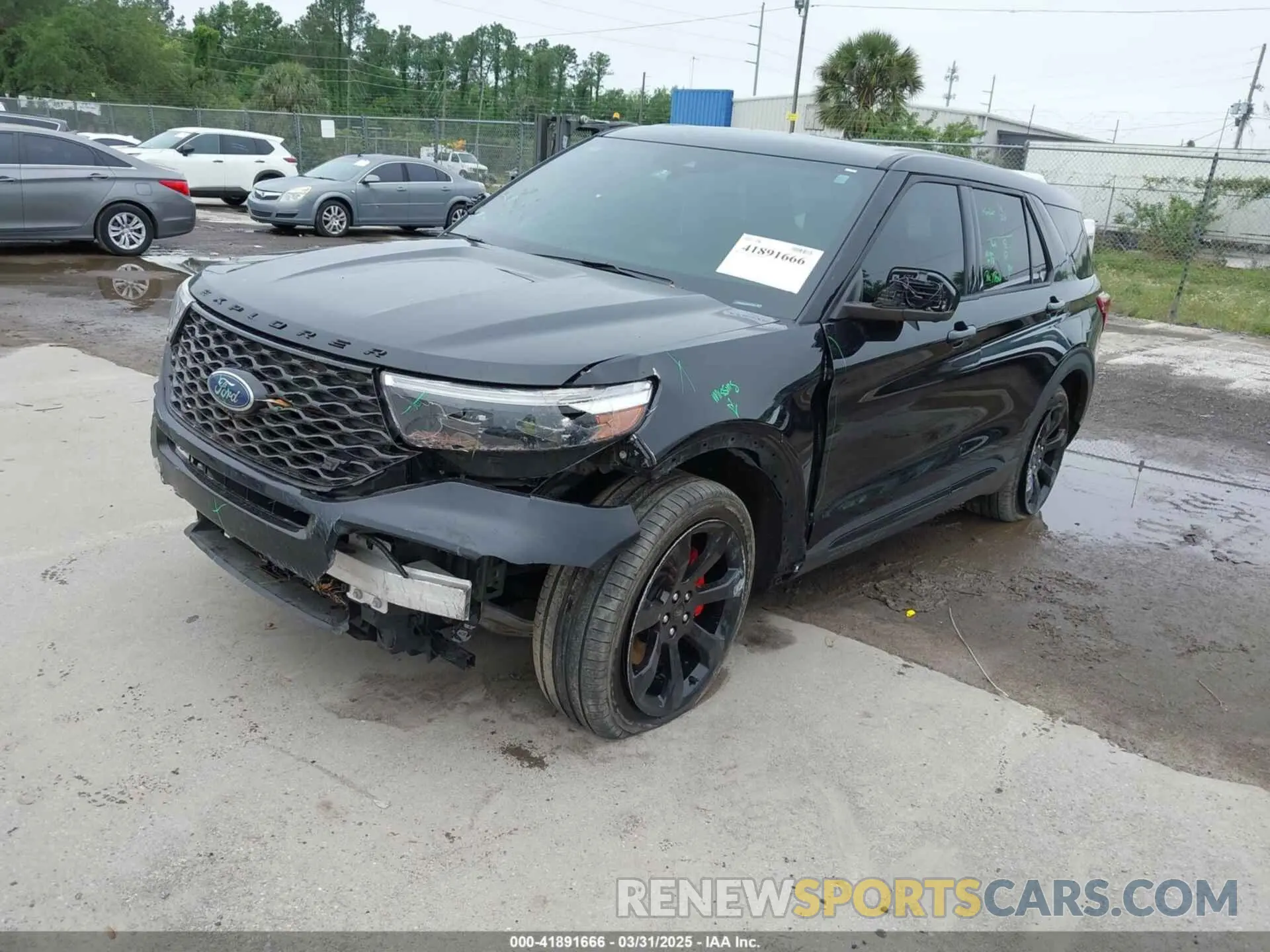 2 Photograph of a damaged car 1FM5K8GC0MGA12561 FORD EXPLORER 2021