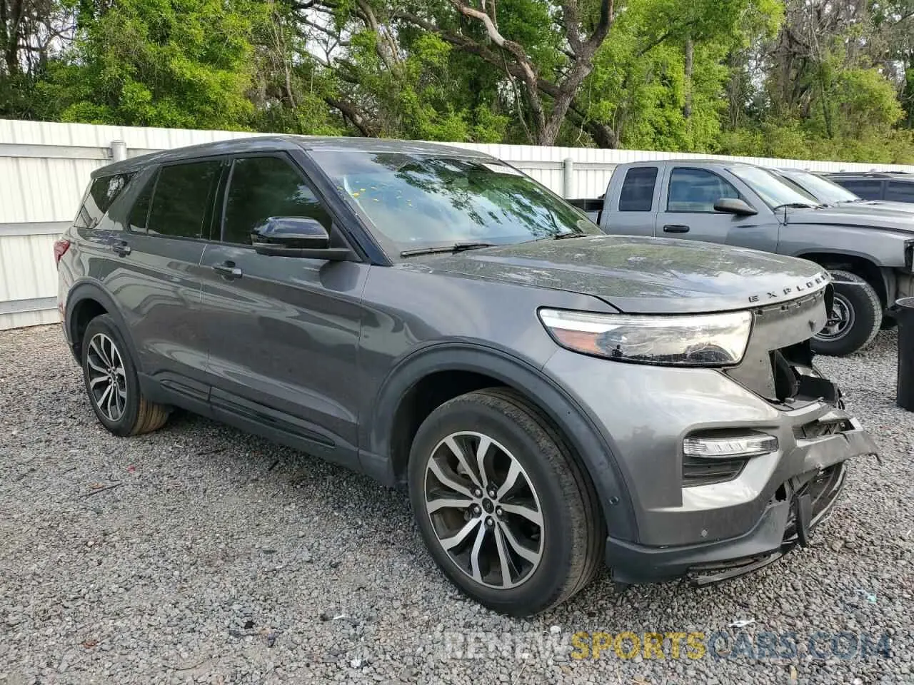 4 Photograph of a damaged car 1FM5K8GC0MGA51702 FORD EXPLORER 2021