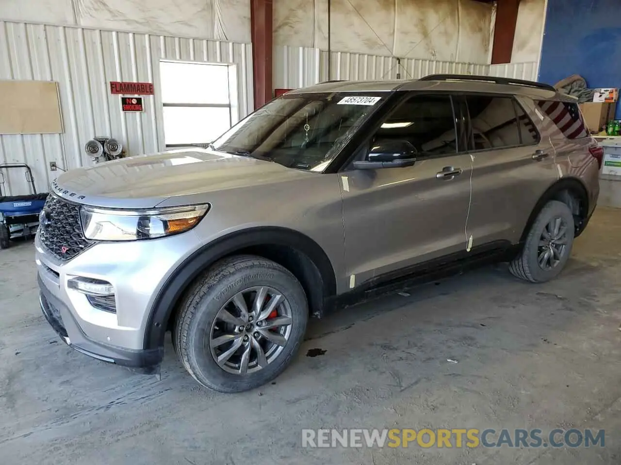 1 Photograph of a damaged car 1FM5K8GC0MGB24311 FORD EXPLORER 2021
