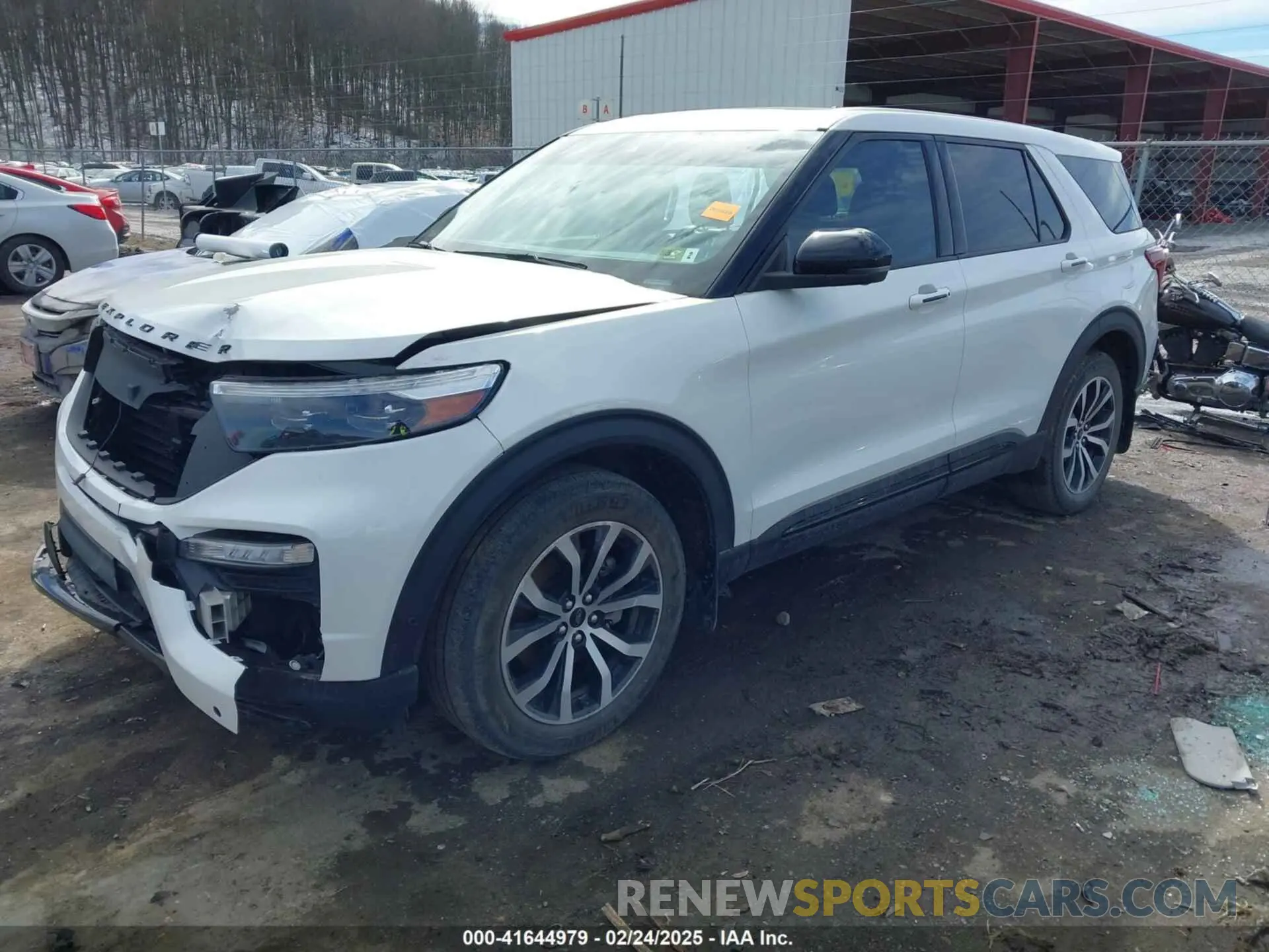 2 Photograph of a damaged car 1FM5K8GC1MGA13671 FORD EXPLORER 2021