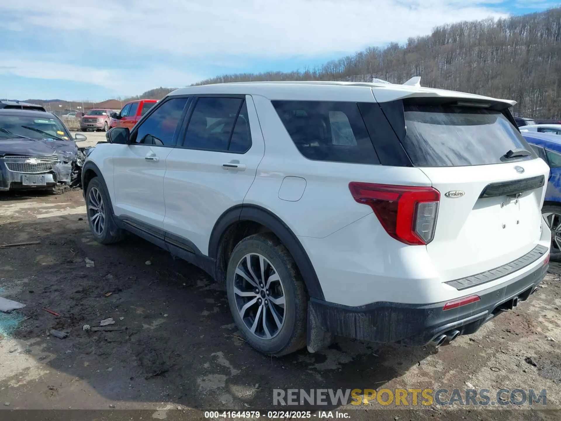 3 Photograph of a damaged car 1FM5K8GC1MGA13671 FORD EXPLORER 2021