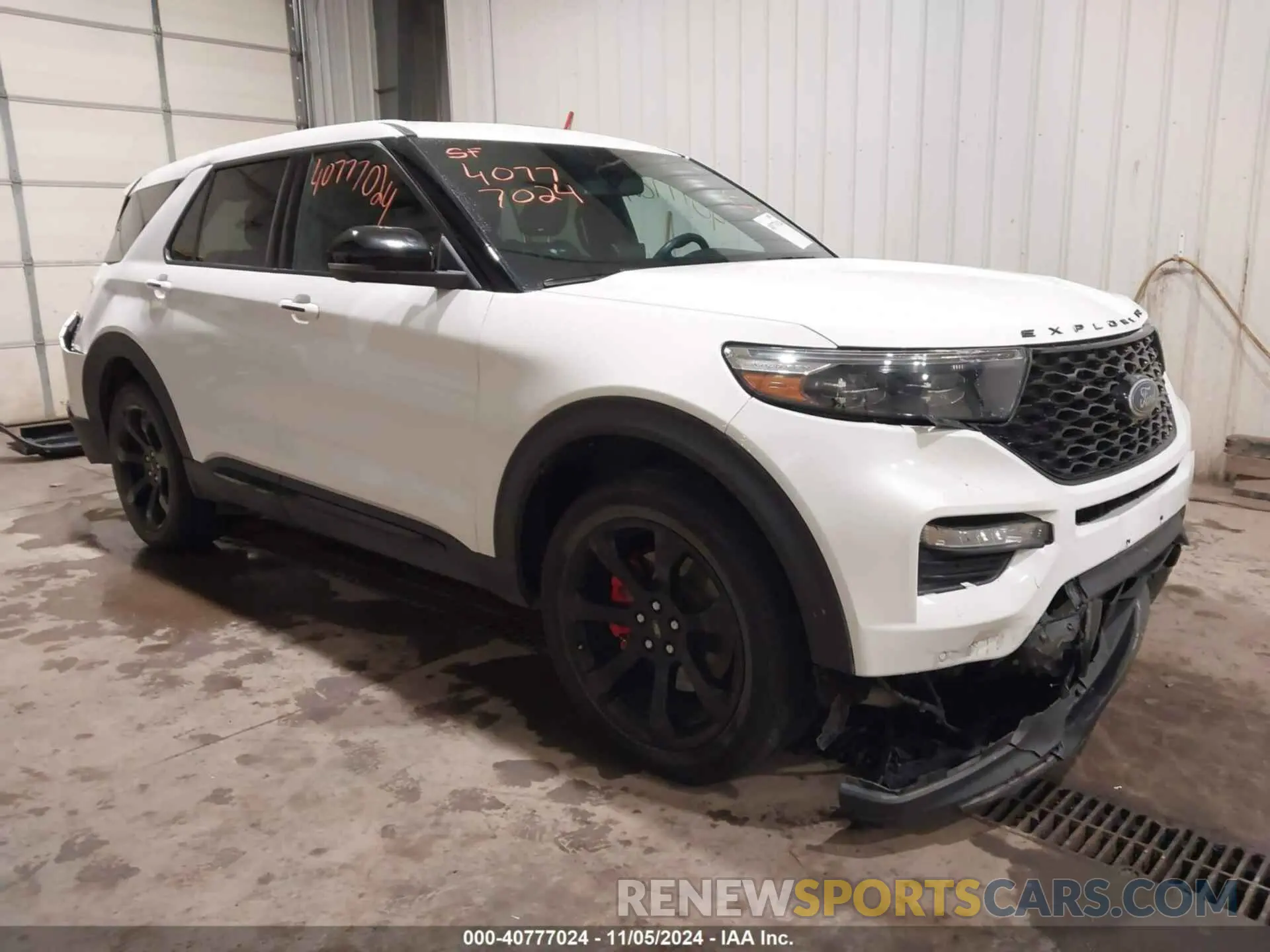 1 Photograph of a damaged car 1FM5K8GC1MGC37362 FORD EXPLORER 2021