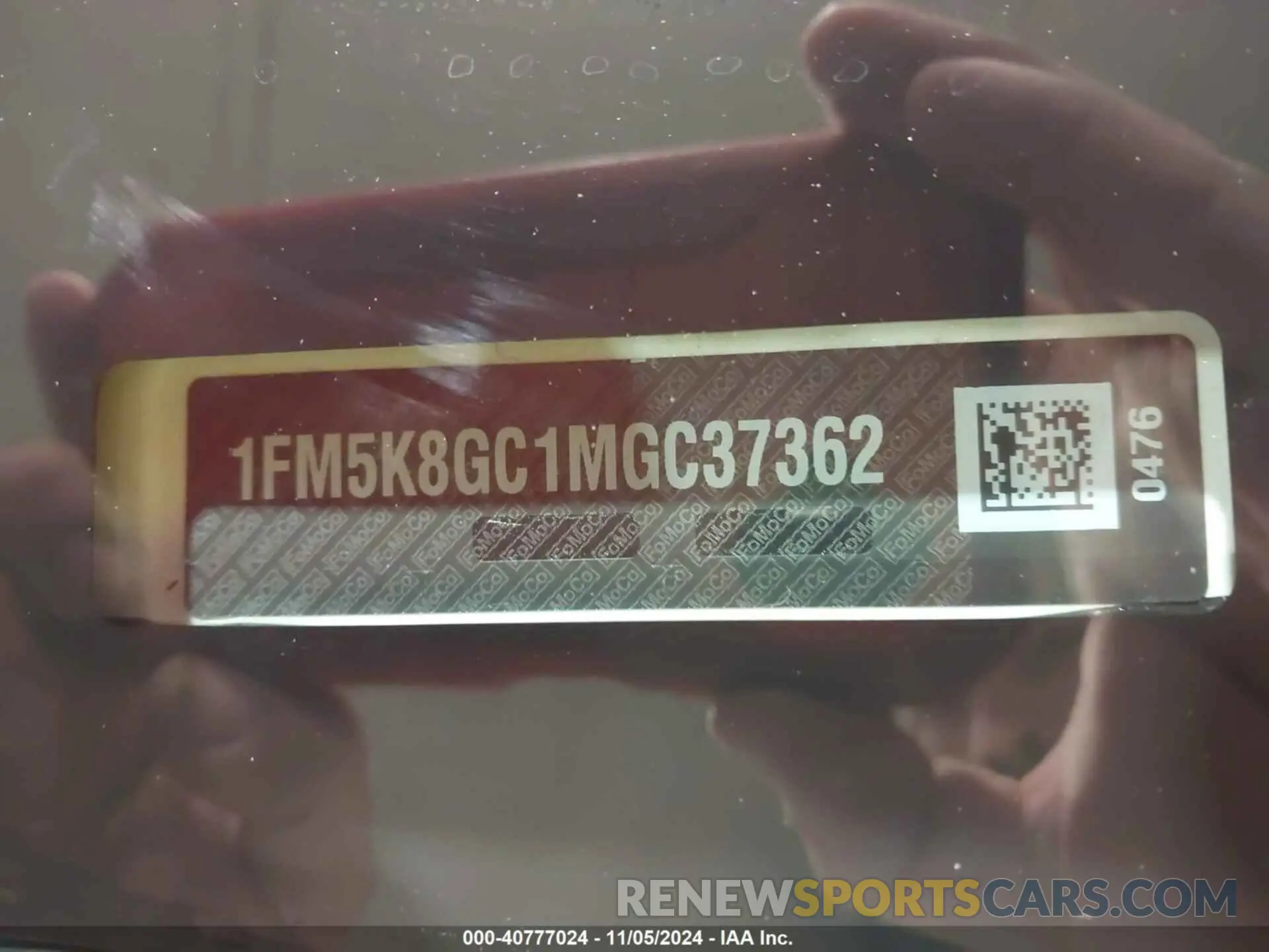 9 Photograph of a damaged car 1FM5K8GC1MGC37362 FORD EXPLORER 2021