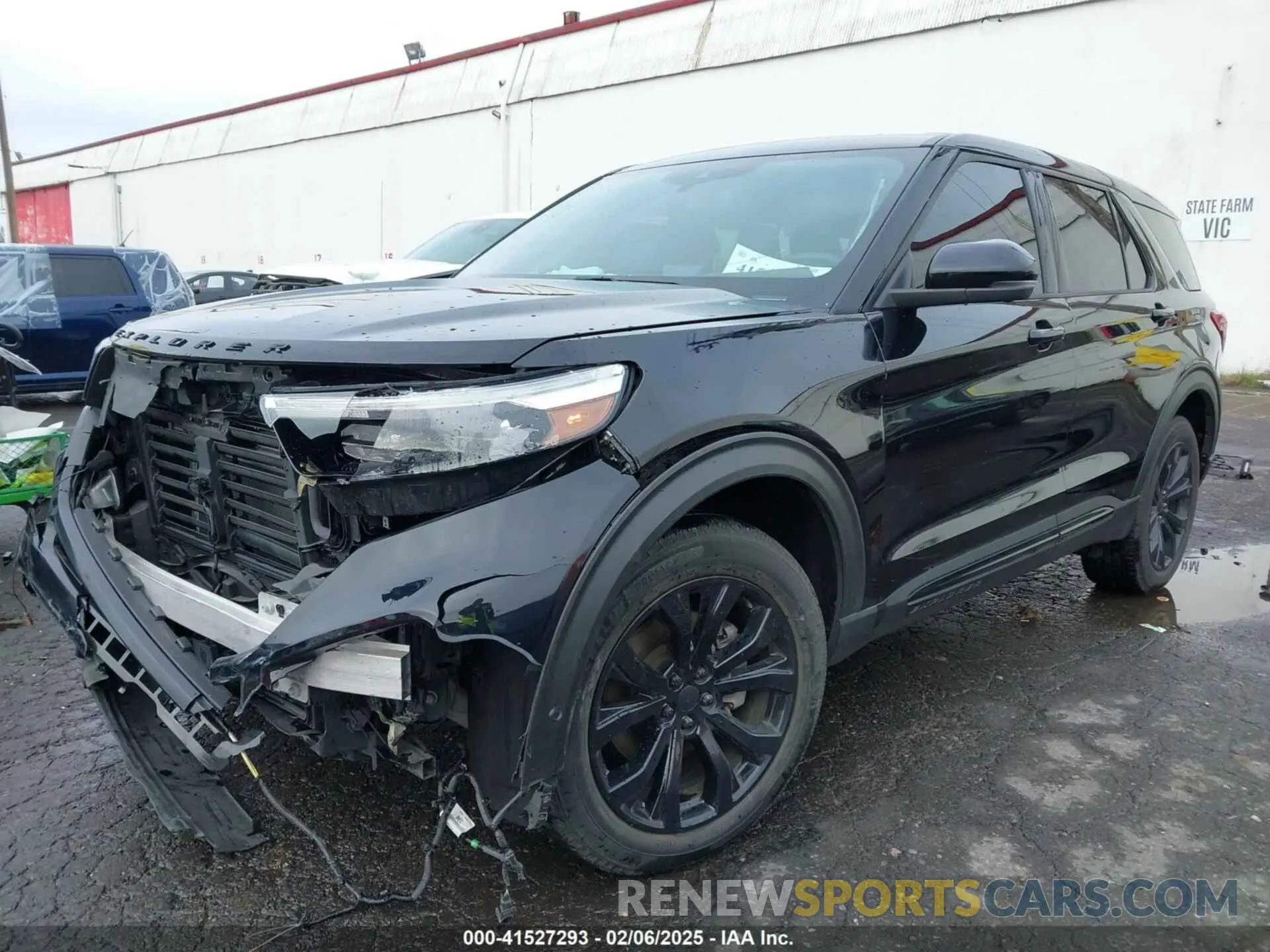 2 Photograph of a damaged car 1FM5K8GC2MGB50098 FORD EXPLORER 2021