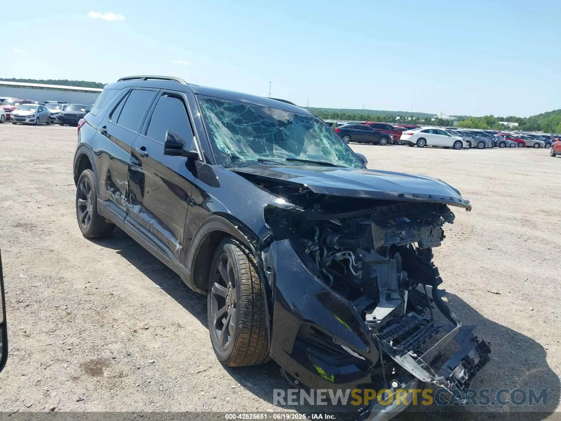 1 Photograph of a damaged car 1FM5K8GC3MGA04969 FORD EXPLORER 2021