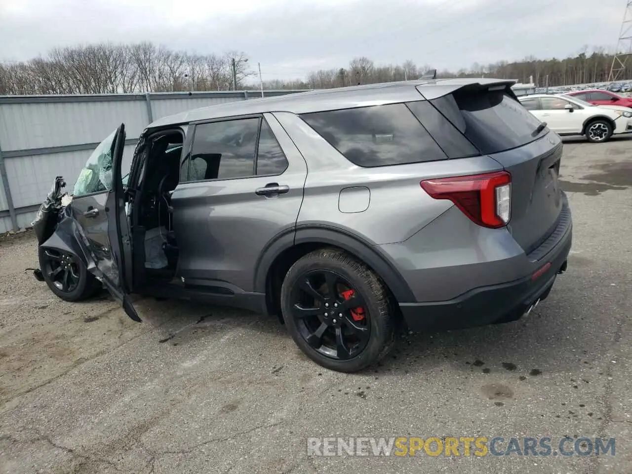 2 Photograph of a damaged car 1FM5K8GC3MGA55033 FORD EXPLORER 2021