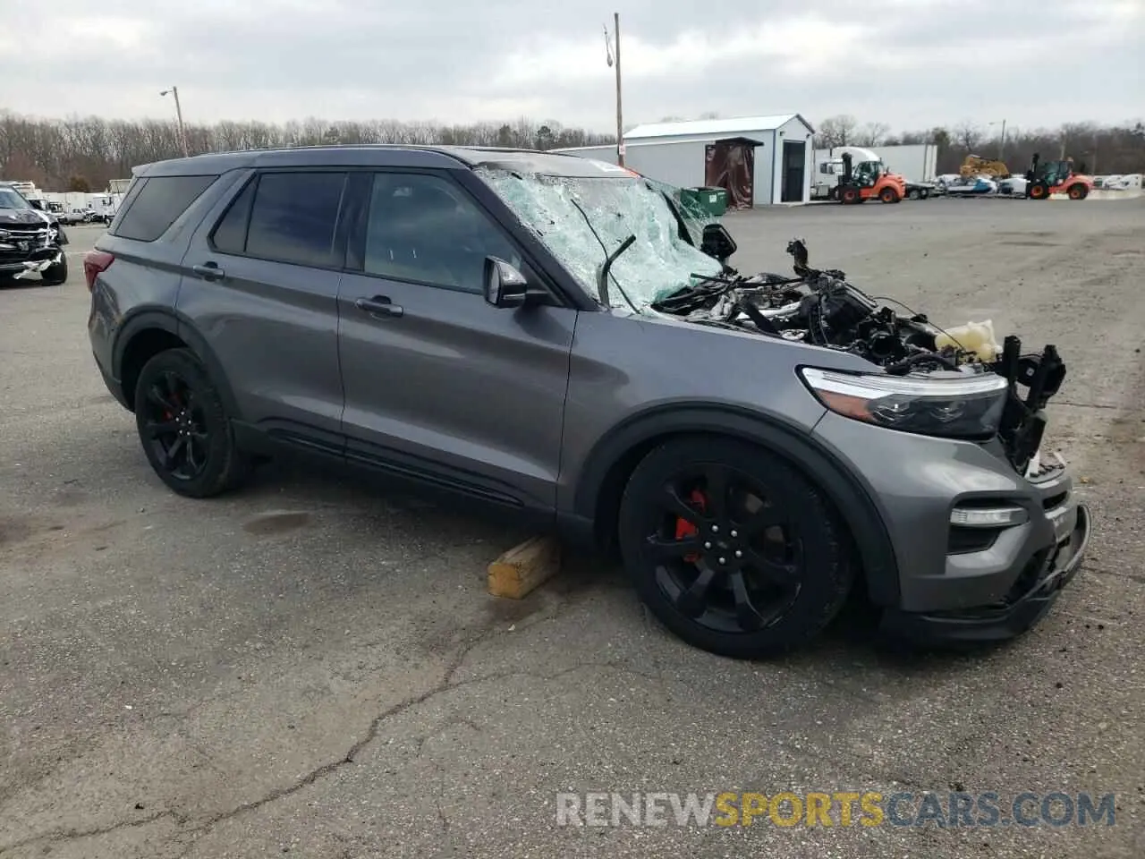 4 Photograph of a damaged car 1FM5K8GC3MGA55033 FORD EXPLORER 2021