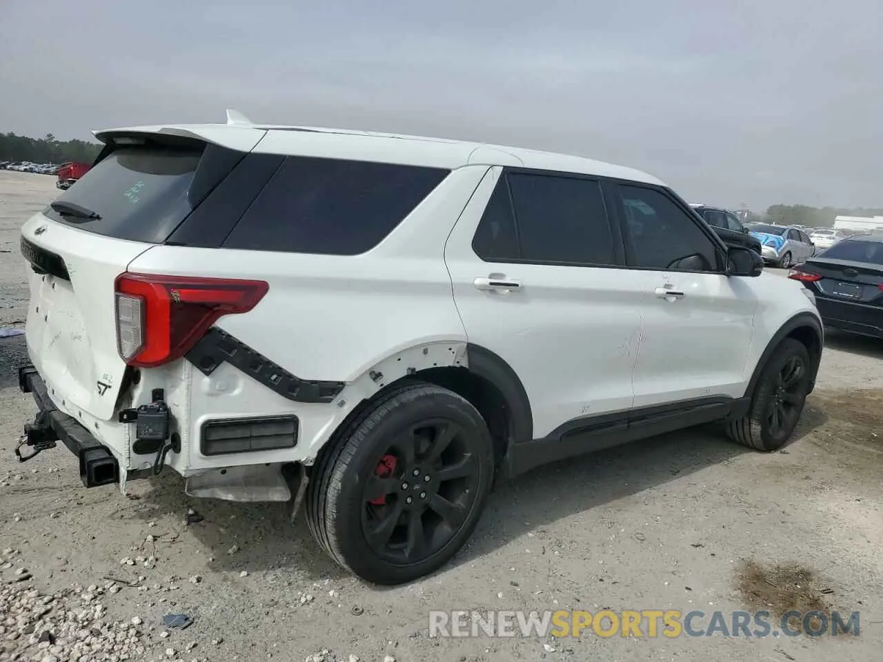 3 Photograph of a damaged car 1FM5K8GC3MGB40583 FORD EXPLORER 2021
