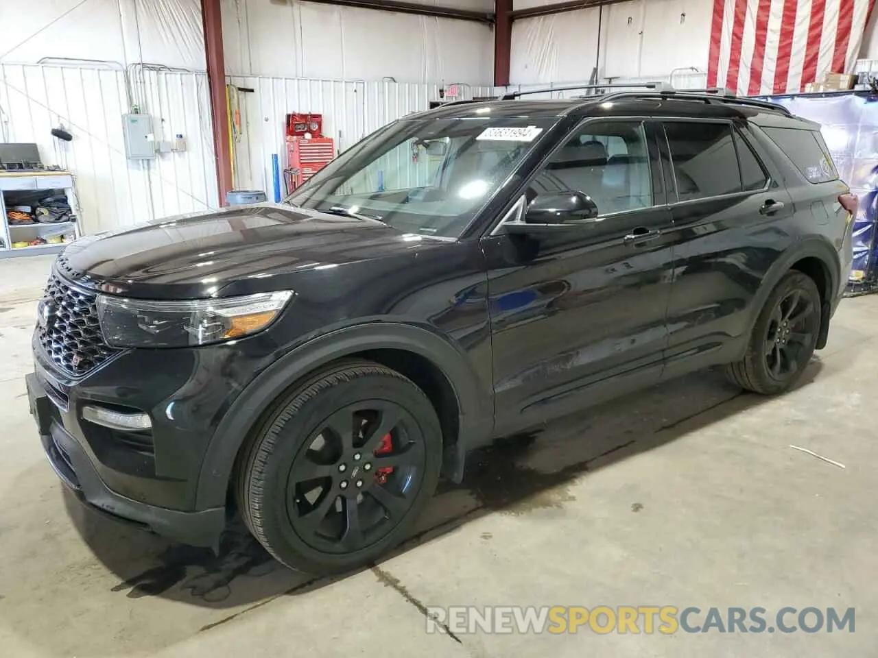 1 Photograph of a damaged car 1FM5K8GC4MGA73394 FORD EXPLORER 2021