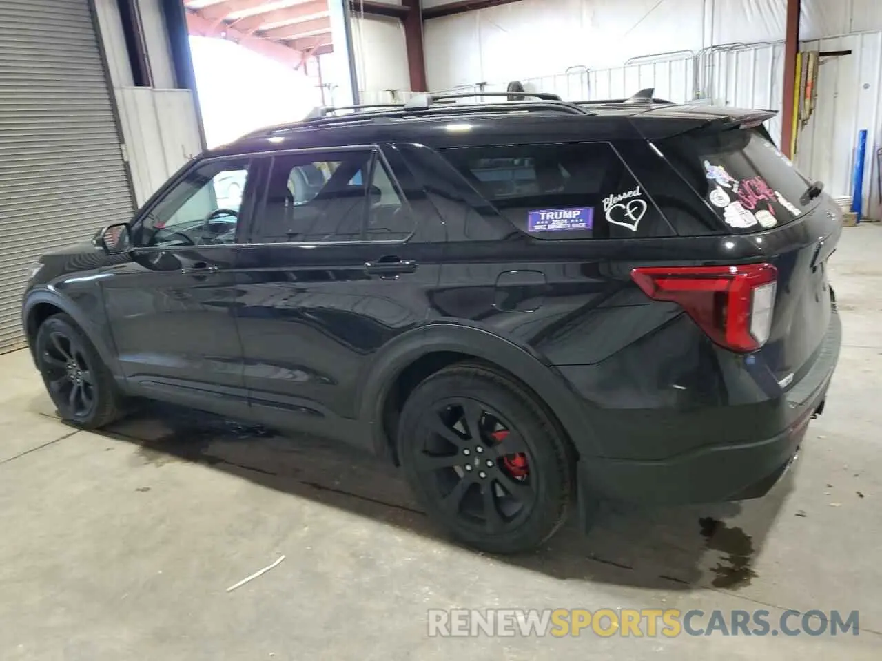 2 Photograph of a damaged car 1FM5K8GC4MGA73394 FORD EXPLORER 2021
