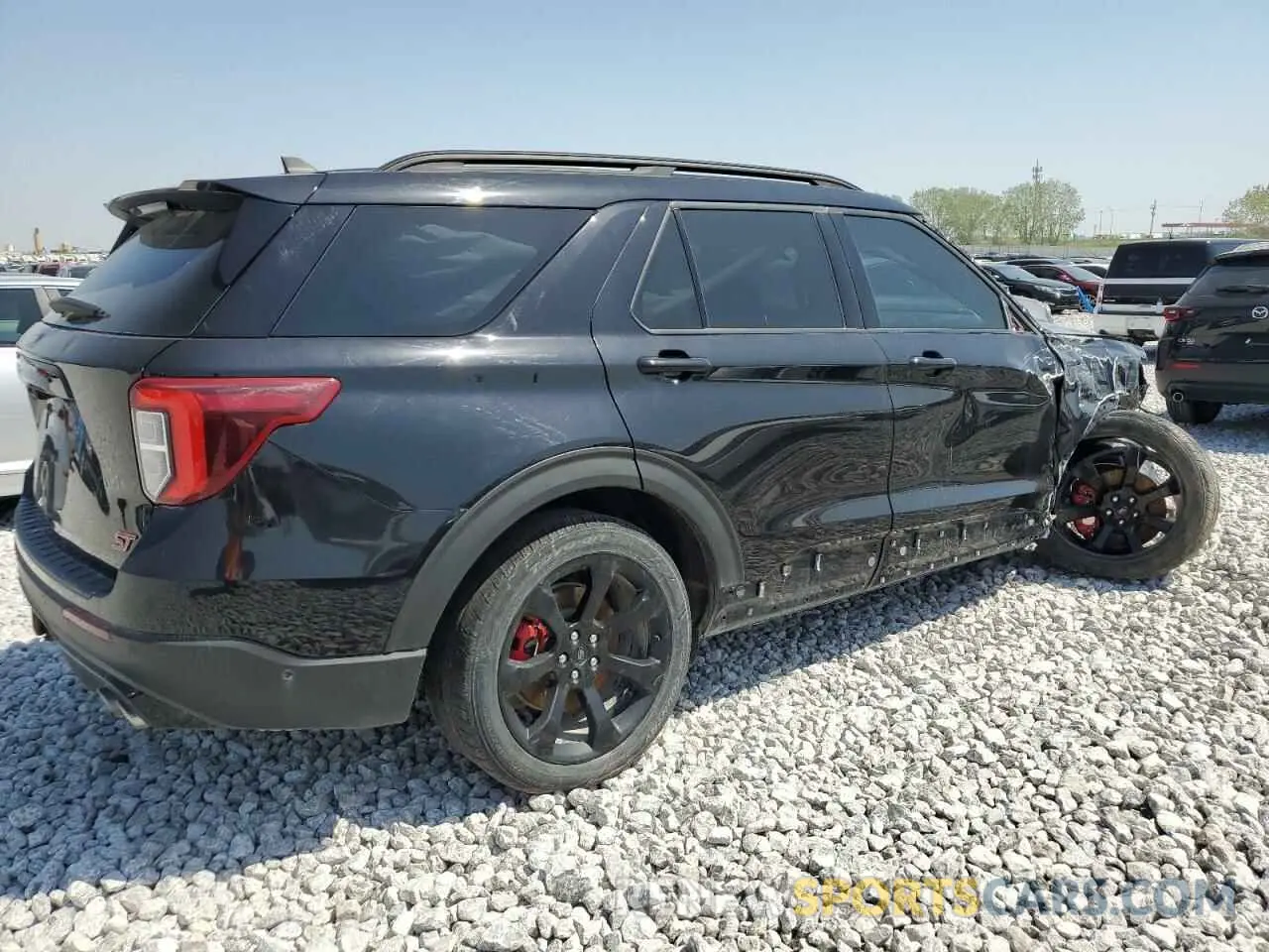 3 Photograph of a damaged car 1FM5K8GC4MGB49910 FORD EXPLORER 2021
