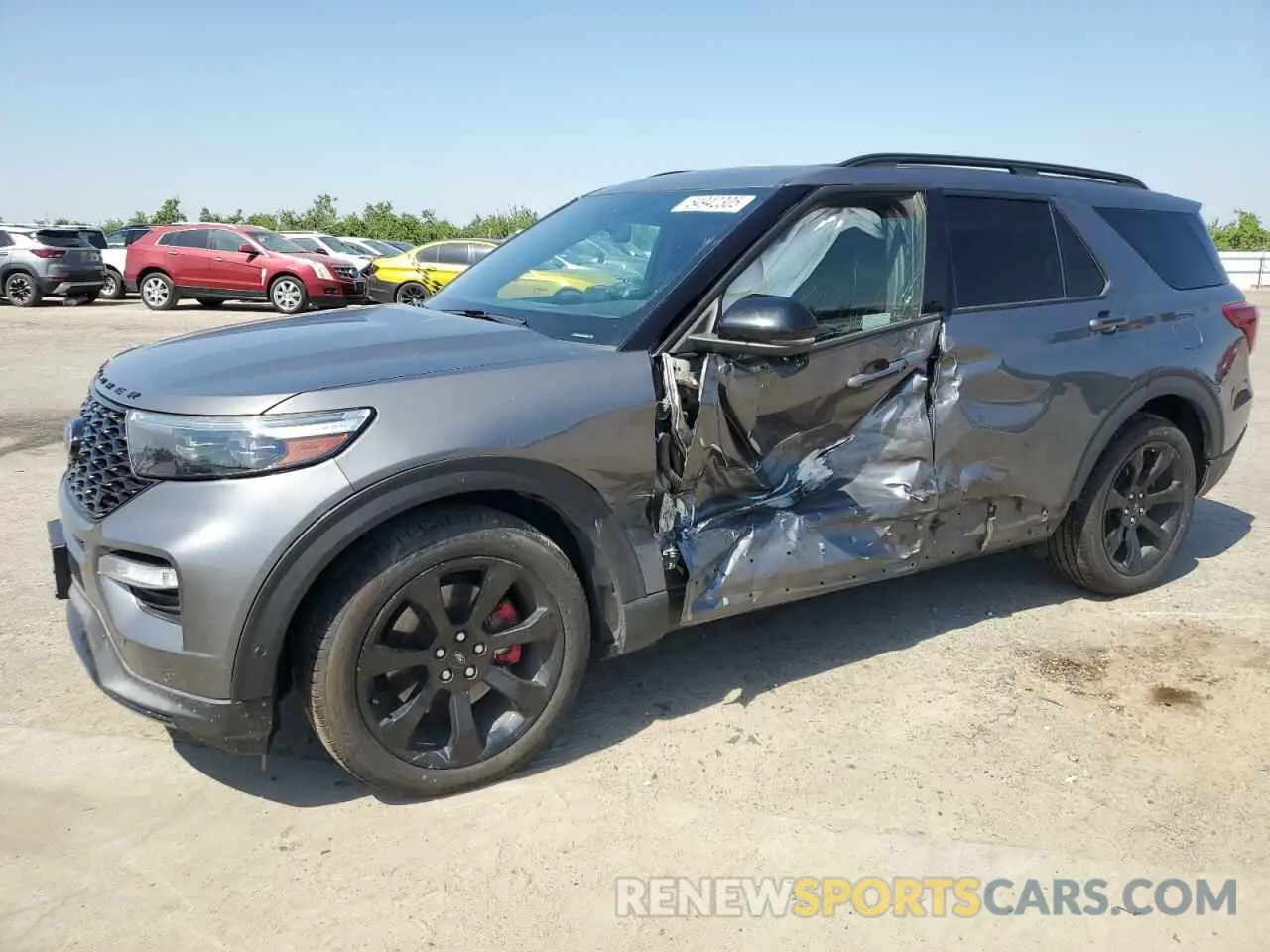 1 Photograph of a damaged car 1FM5K8GC4MGB50247 FORD EXPLORER 2021