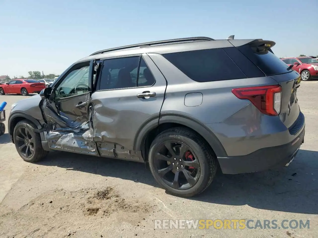 2 Photograph of a damaged car 1FM5K8GC4MGB50247 FORD EXPLORER 2021