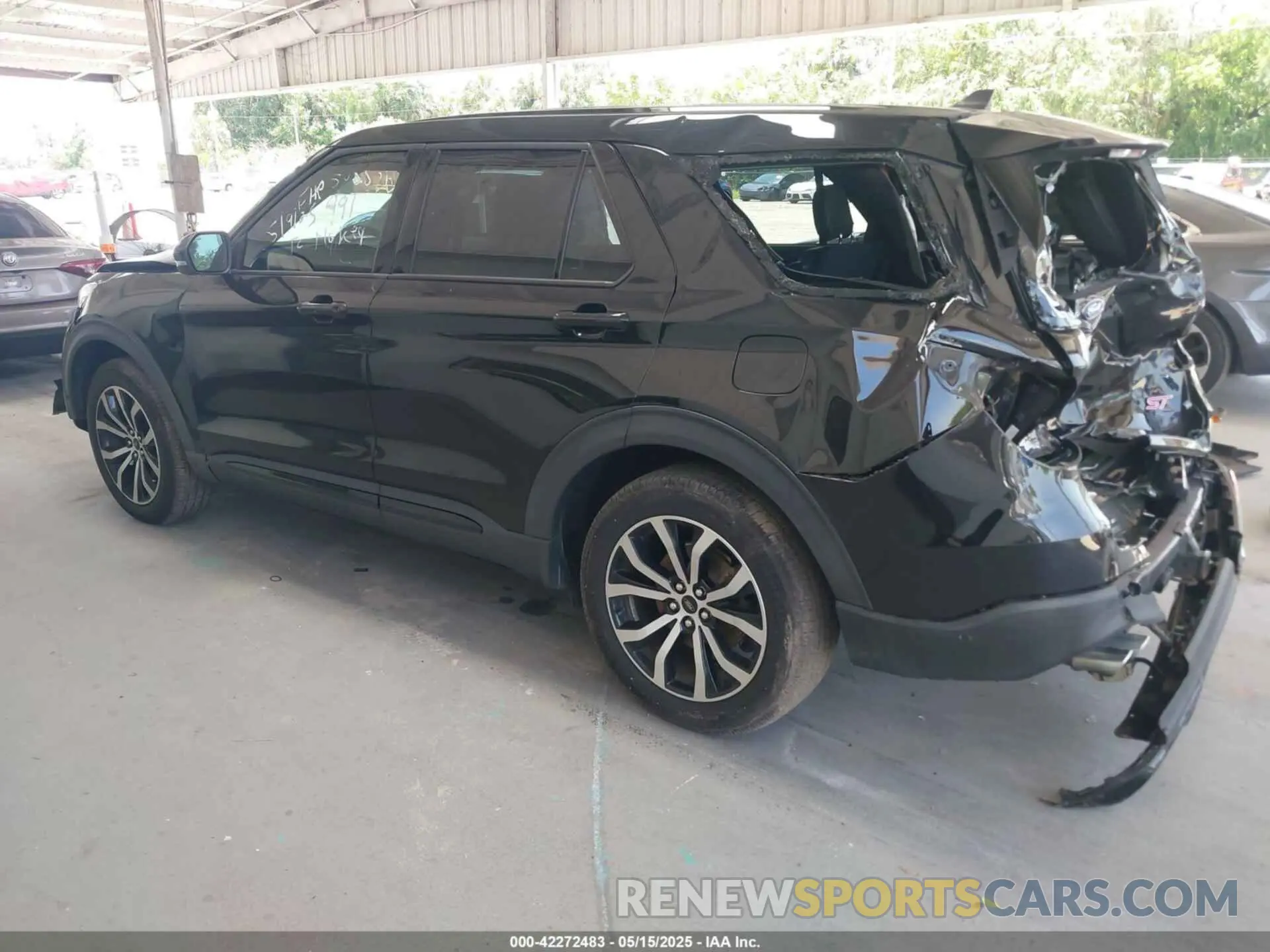 3 Photograph of a damaged car 1FM5K8GC5MGA45197 FORD EXPLORER 2021