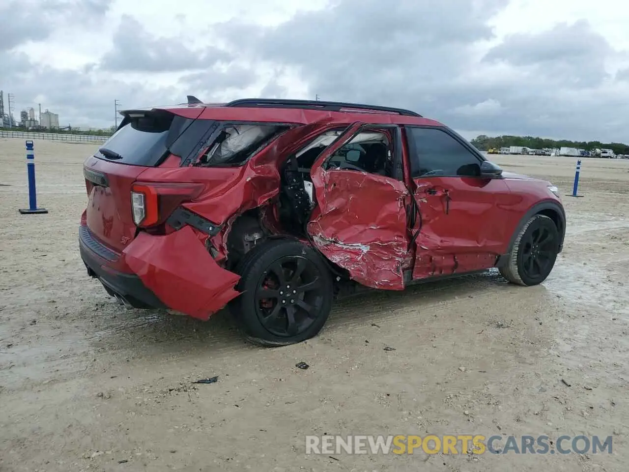 3 Photograph of a damaged car 1FM5K8GC5MGA94870 FORD EXPLORER 2021