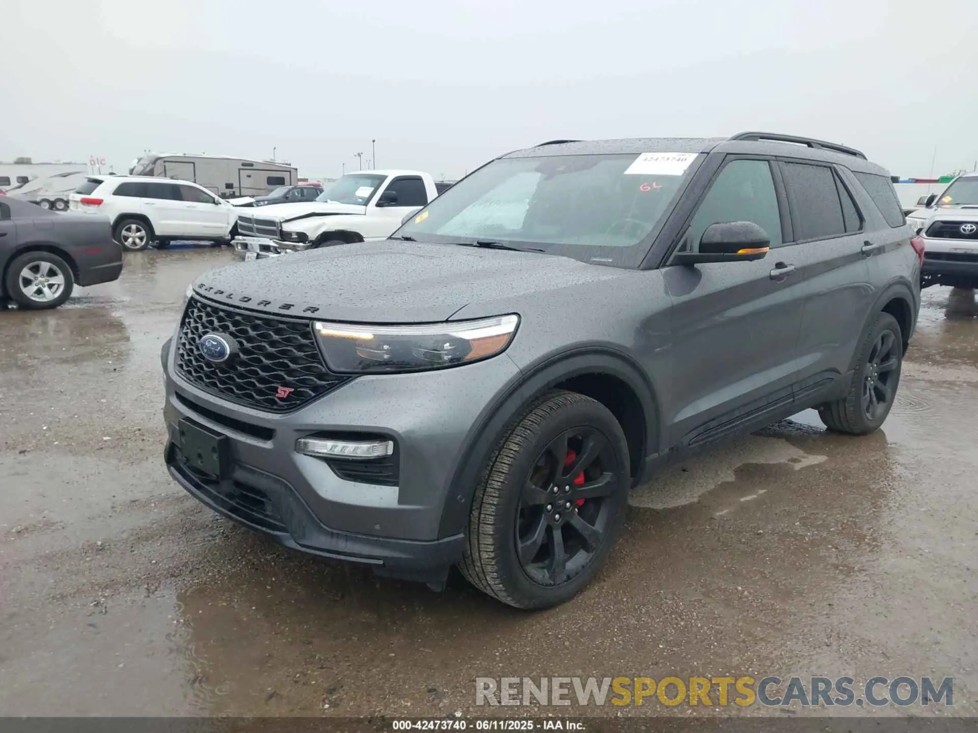2 Photograph of a damaged car 1FM5K8GC6MGA40185 FORD EXPLORER 2021