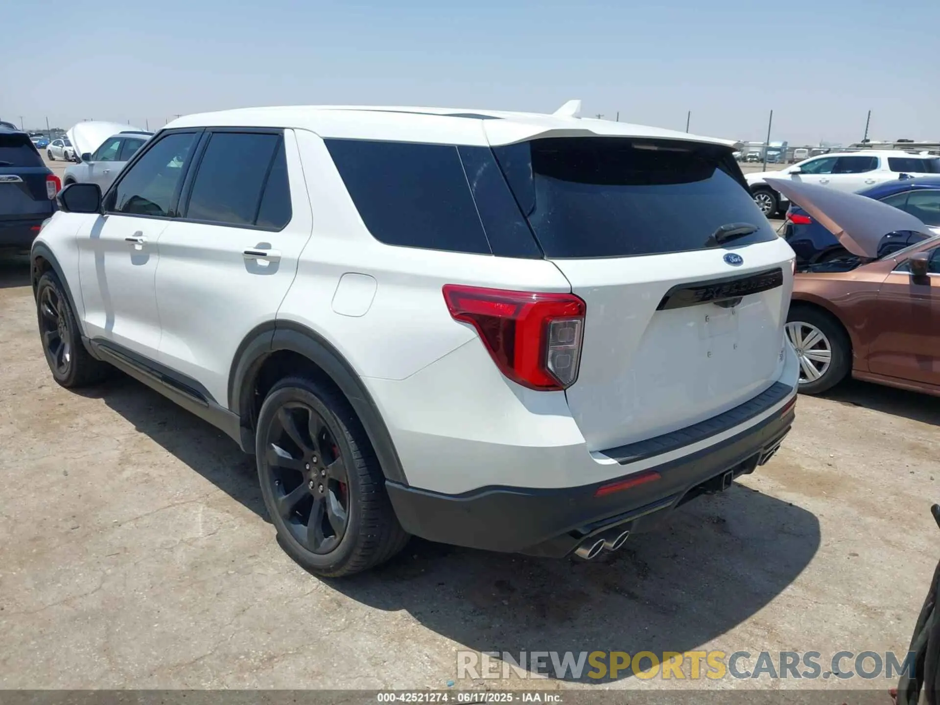 3 Photograph of a damaged car 1FM5K8GC7MGA45850 FORD EXPLORER 2021