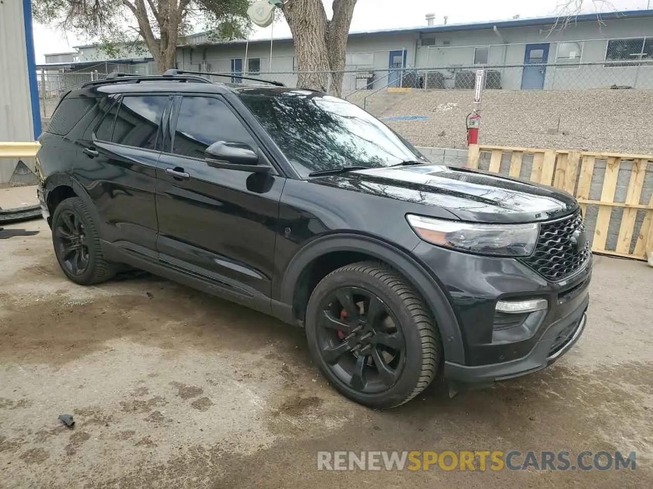 4 Photograph of a damaged car 1FM5K8GC7MGC07377 FORD EXPLORER 2021
