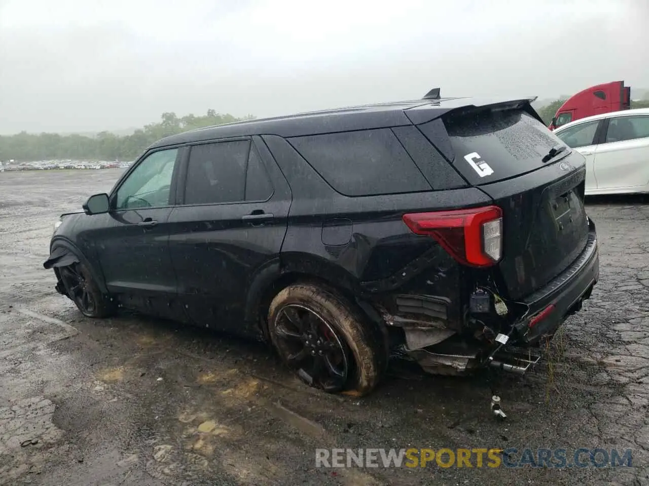 2 Photograph of a damaged car 1FM5K8GC9MGB29233 FORD EXPLORER 2021