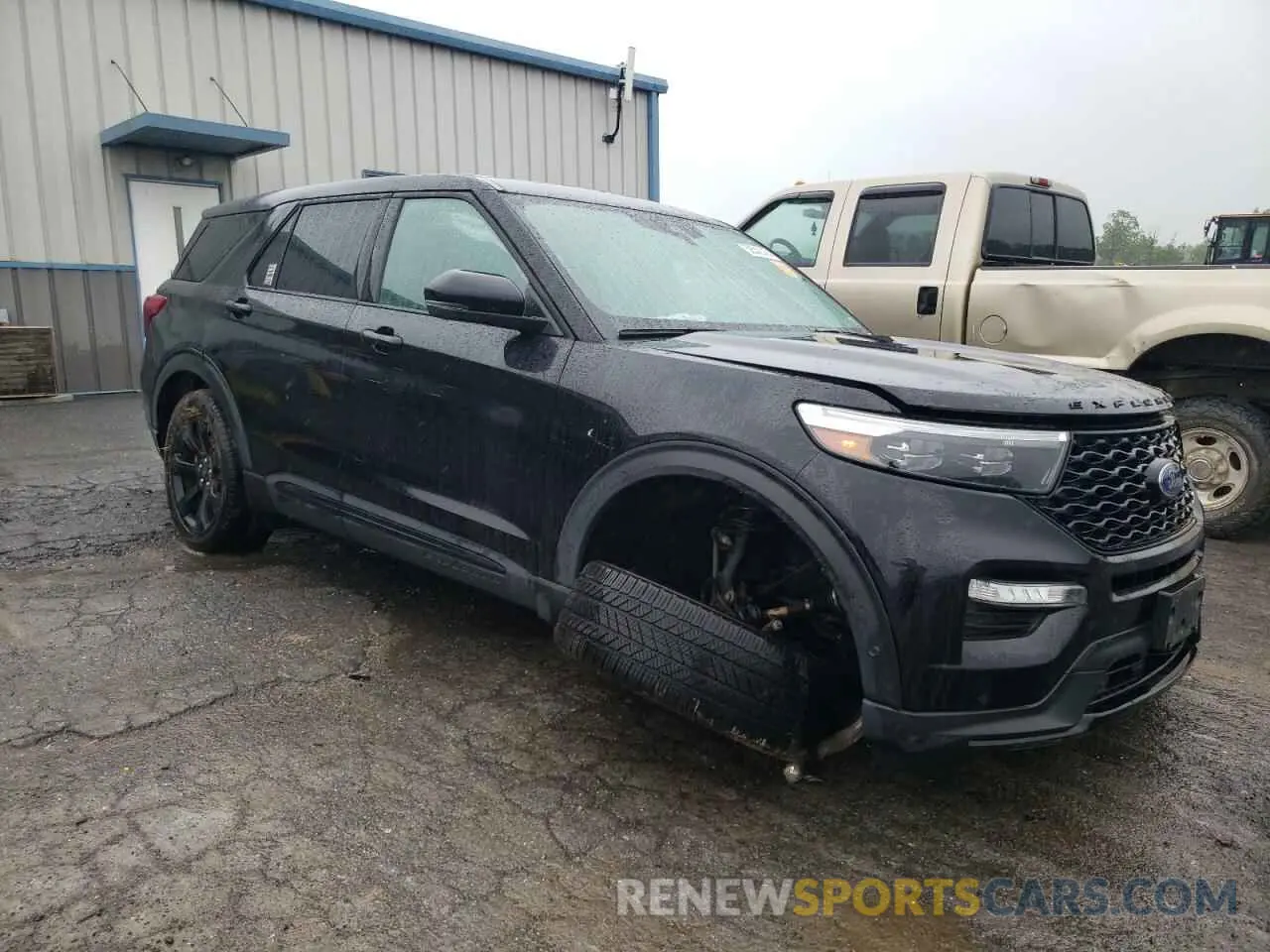 4 Photograph of a damaged car 1FM5K8GC9MGB29233 FORD EXPLORER 2021