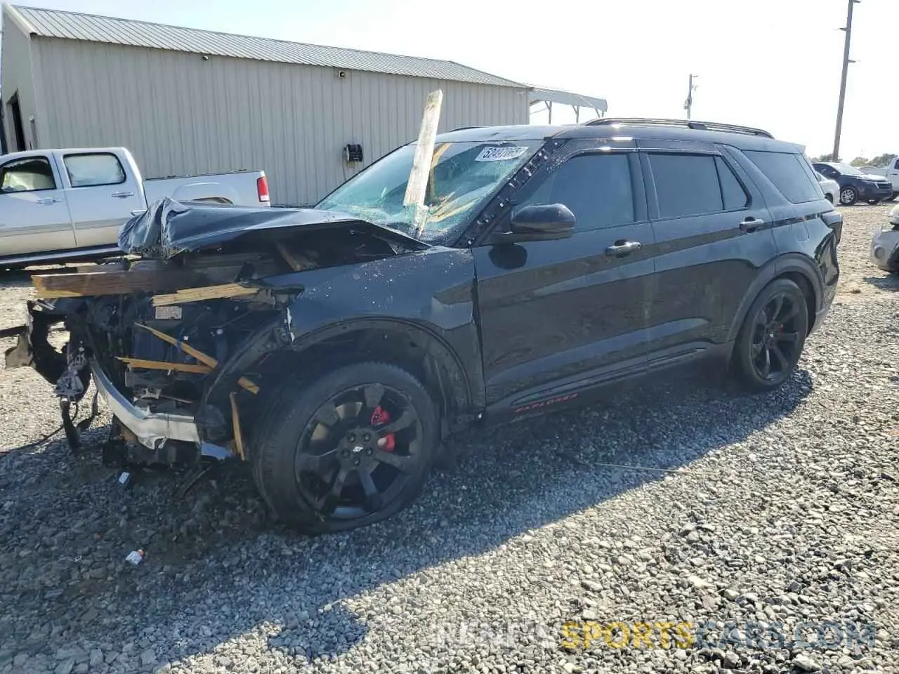 1 Photograph of a damaged car 1FM5K8GC9MGC37349 FORD EXPLORER 2021