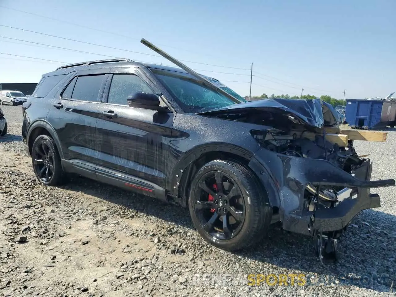 4 Photograph of a damaged car 1FM5K8GC9MGC37349 FORD EXPLORER 2021