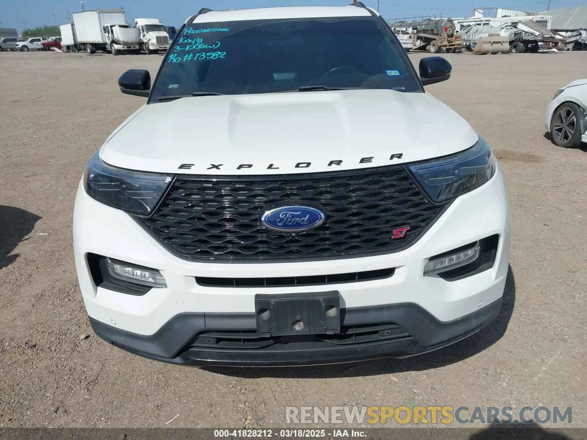 12 Photograph of a damaged car 1FM5K8GCXMGA81385 FORD EXPLORER 2021