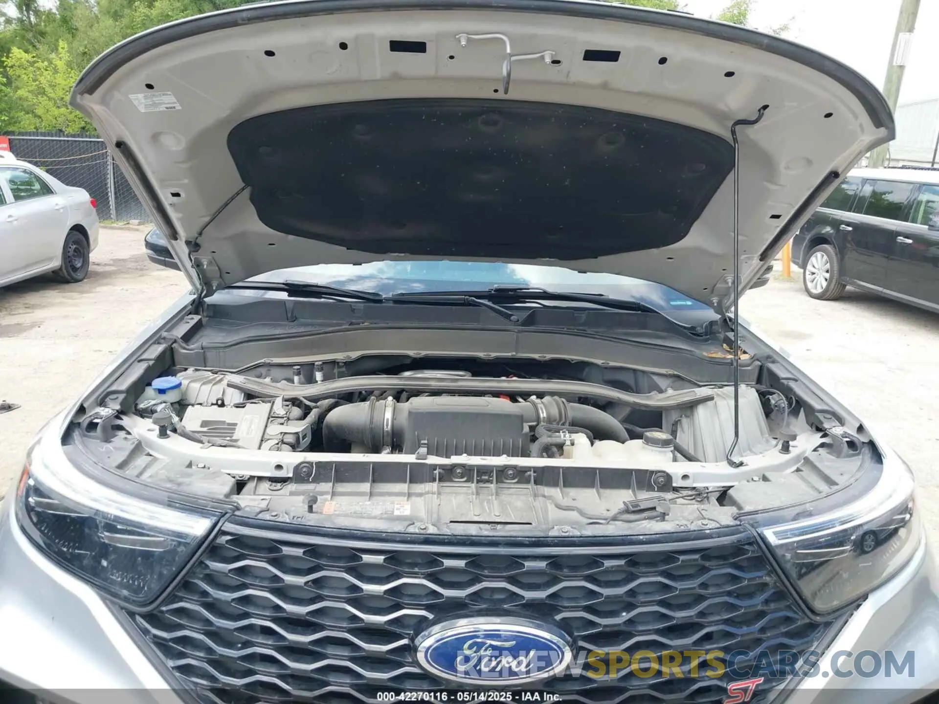 10 Photograph of a damaged car 1FM5K8GCXMGA95156 FORD EXPLORER 2021