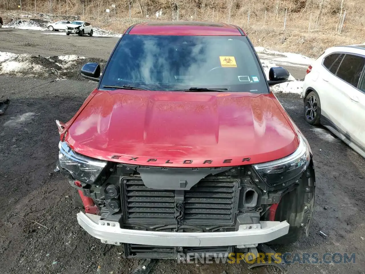 5 Photograph of a damaged car 1FM5K8GCXMGB38359 FORD EXPLORER 2021