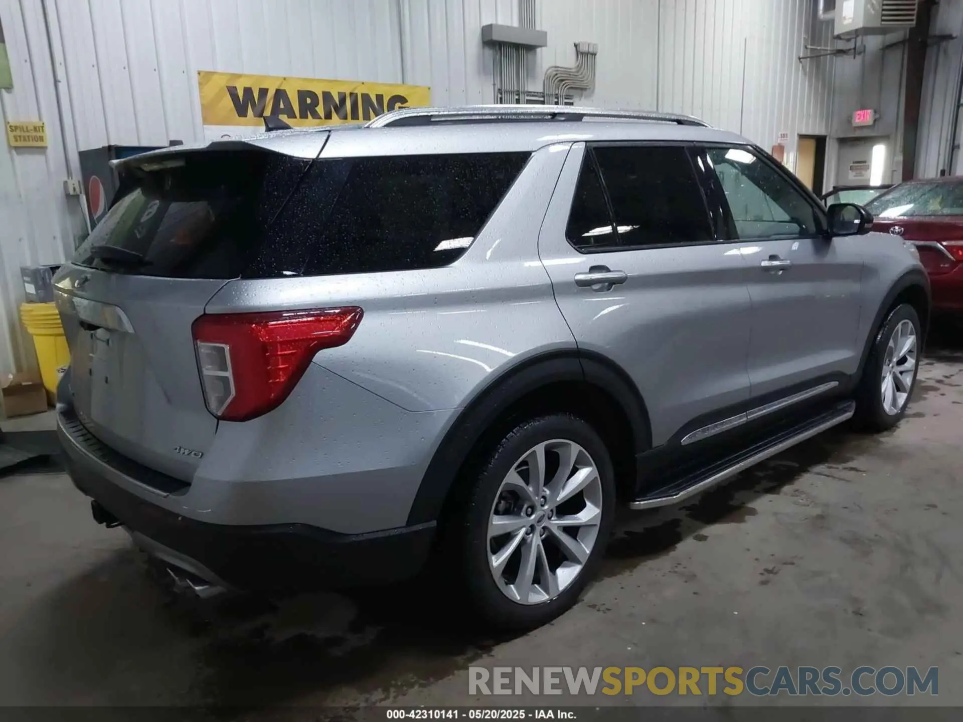 4 Photograph of a damaged car 1FM5K8HC1MGA46314 FORD EXPLORER 2021