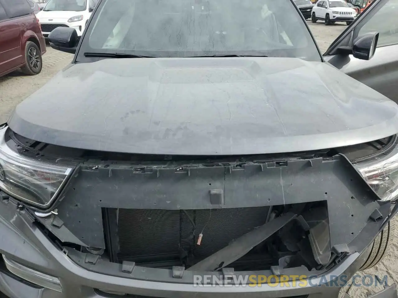 11 Photograph of a damaged car 1FM5K8HC1MGB57882 FORD EXPLORER 2021