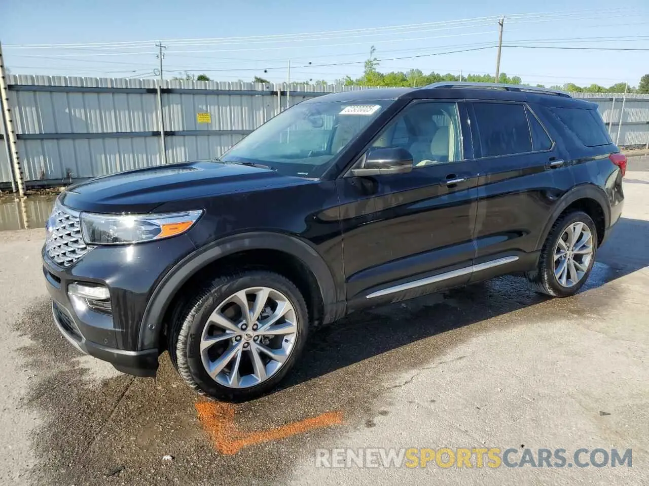 1 Photograph of a damaged car 1FM5K8HC7MGA55826 FORD EXPLORER 2021