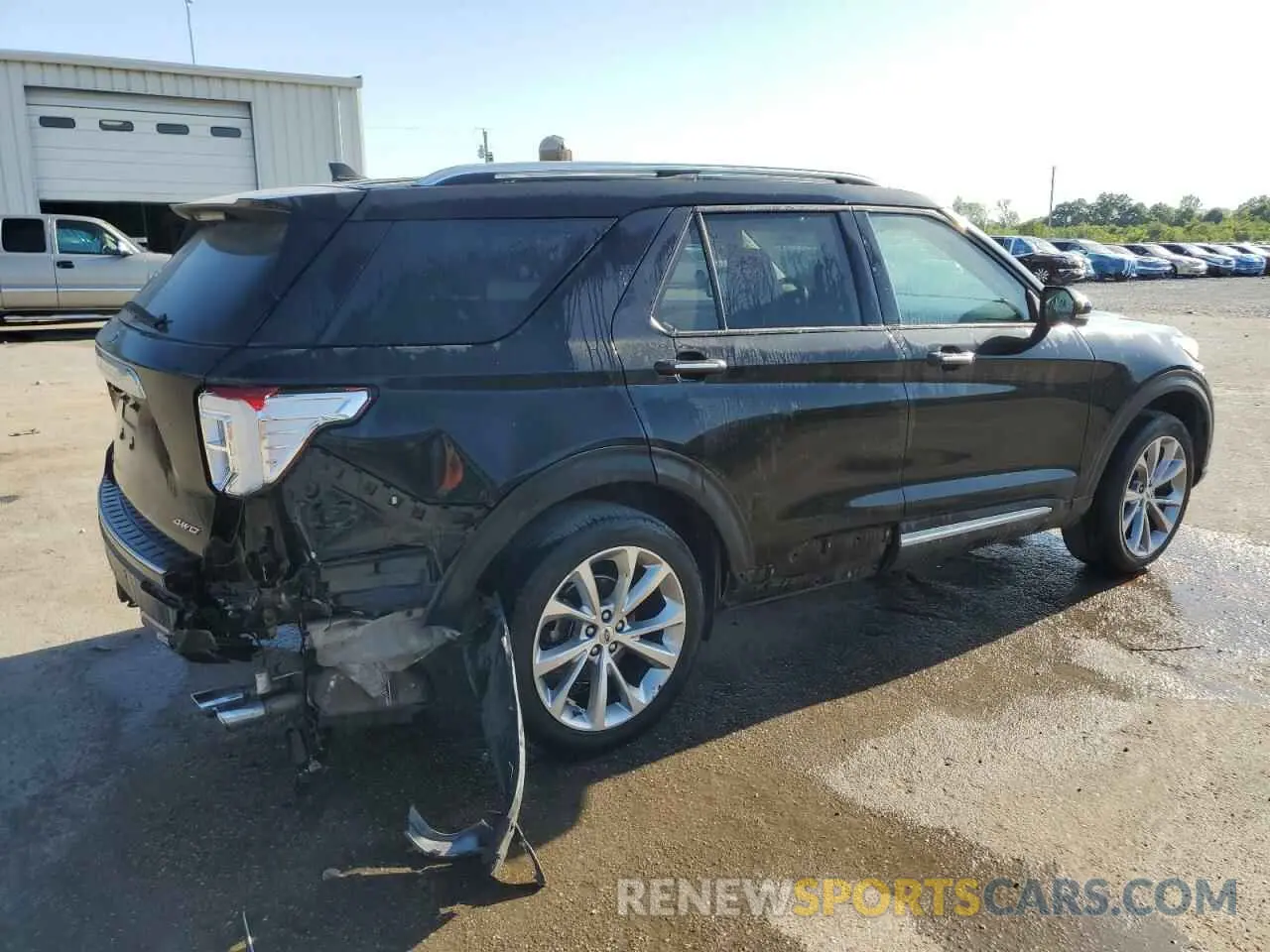 3 Photograph of a damaged car 1FM5K8HC7MGA55826 FORD EXPLORER 2021