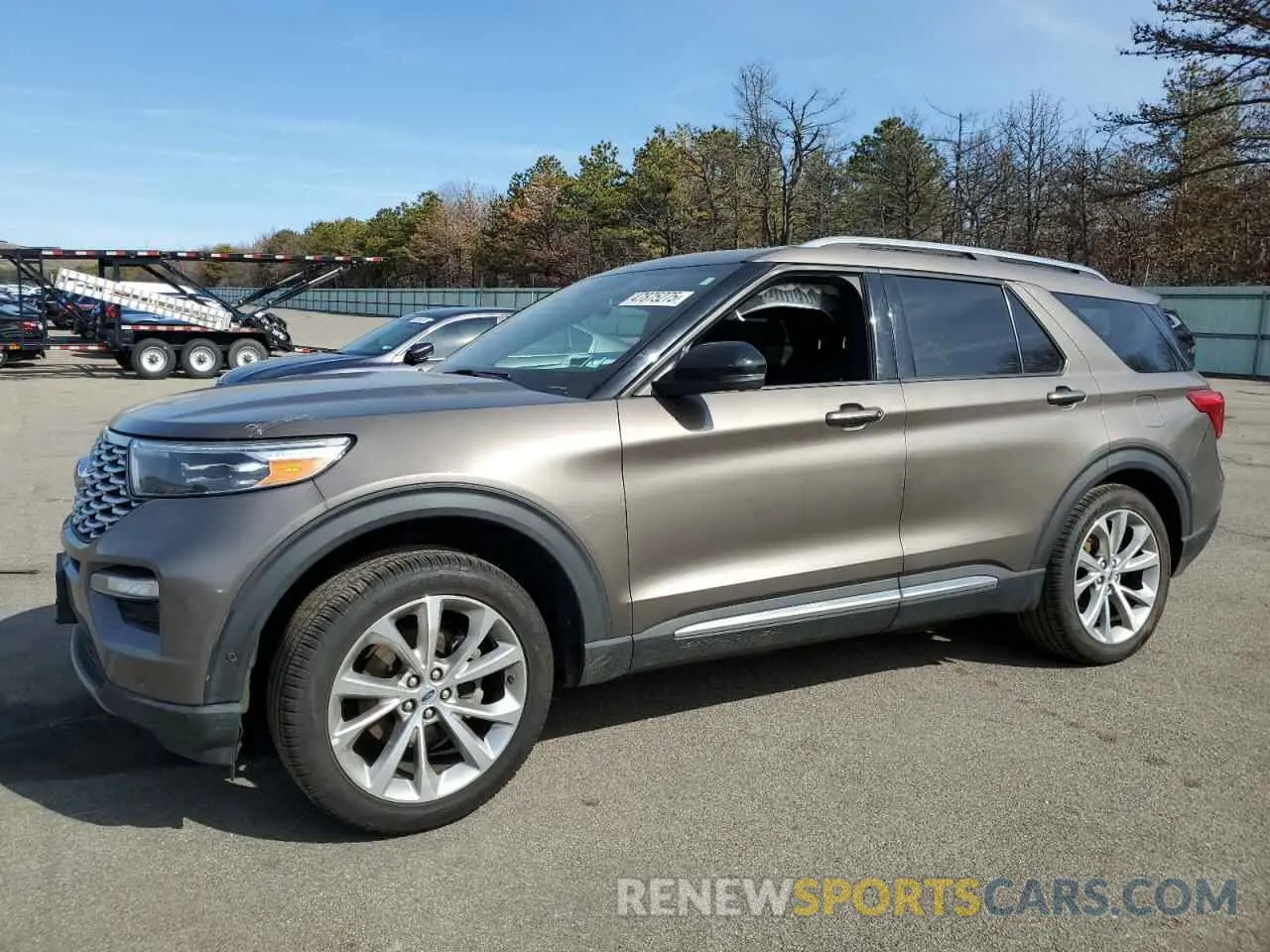 1 Photograph of a damaged car 1FM5K8HC8MGA32202 FORD EXPLORER 2021