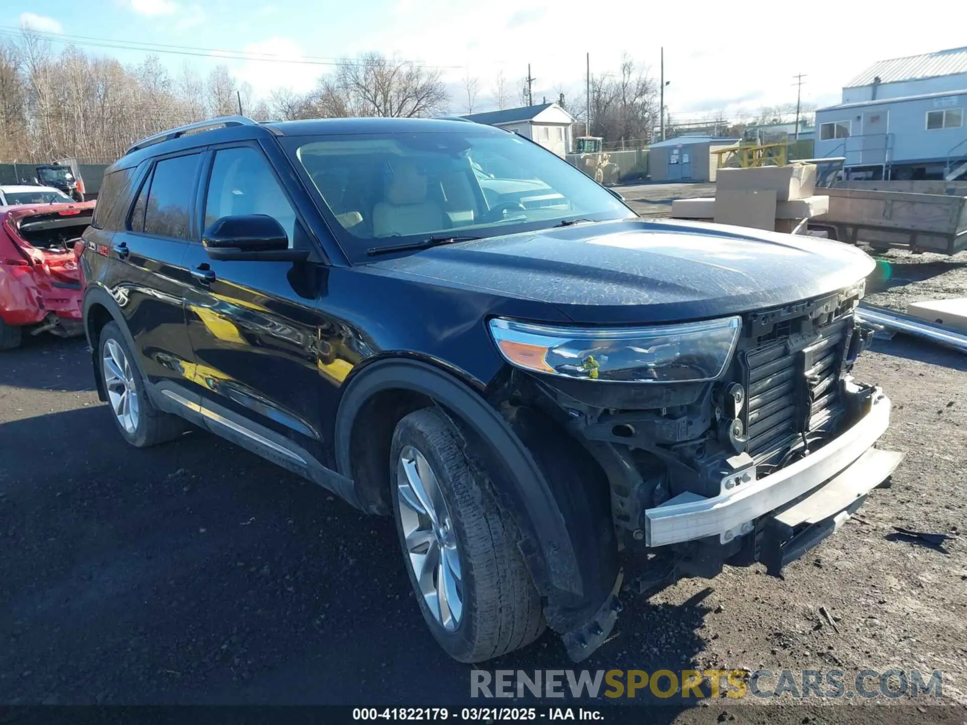 1 Photograph of a damaged car 1FM5K8HC8MGB86120 FORD EXPLORER 2021