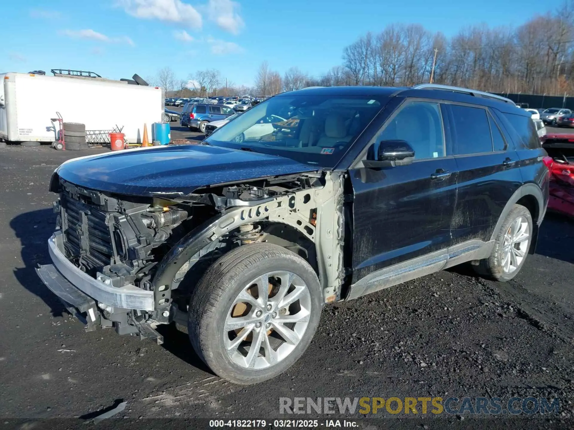 2 Photograph of a damaged car 1FM5K8HC8MGB86120 FORD EXPLORER 2021