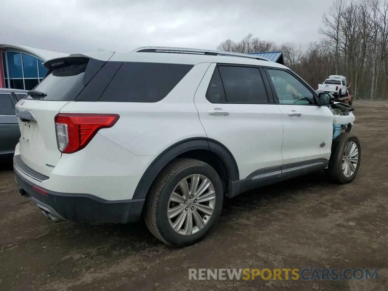 3 Photograph of a damaged car 1FM5K8LC1MGC28604 FORD EXPLORER 2021