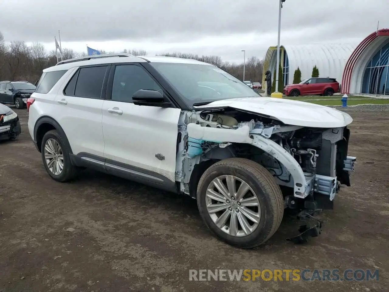 4 Photograph of a damaged car 1FM5K8LC1MGC28604 FORD EXPLORER 2021