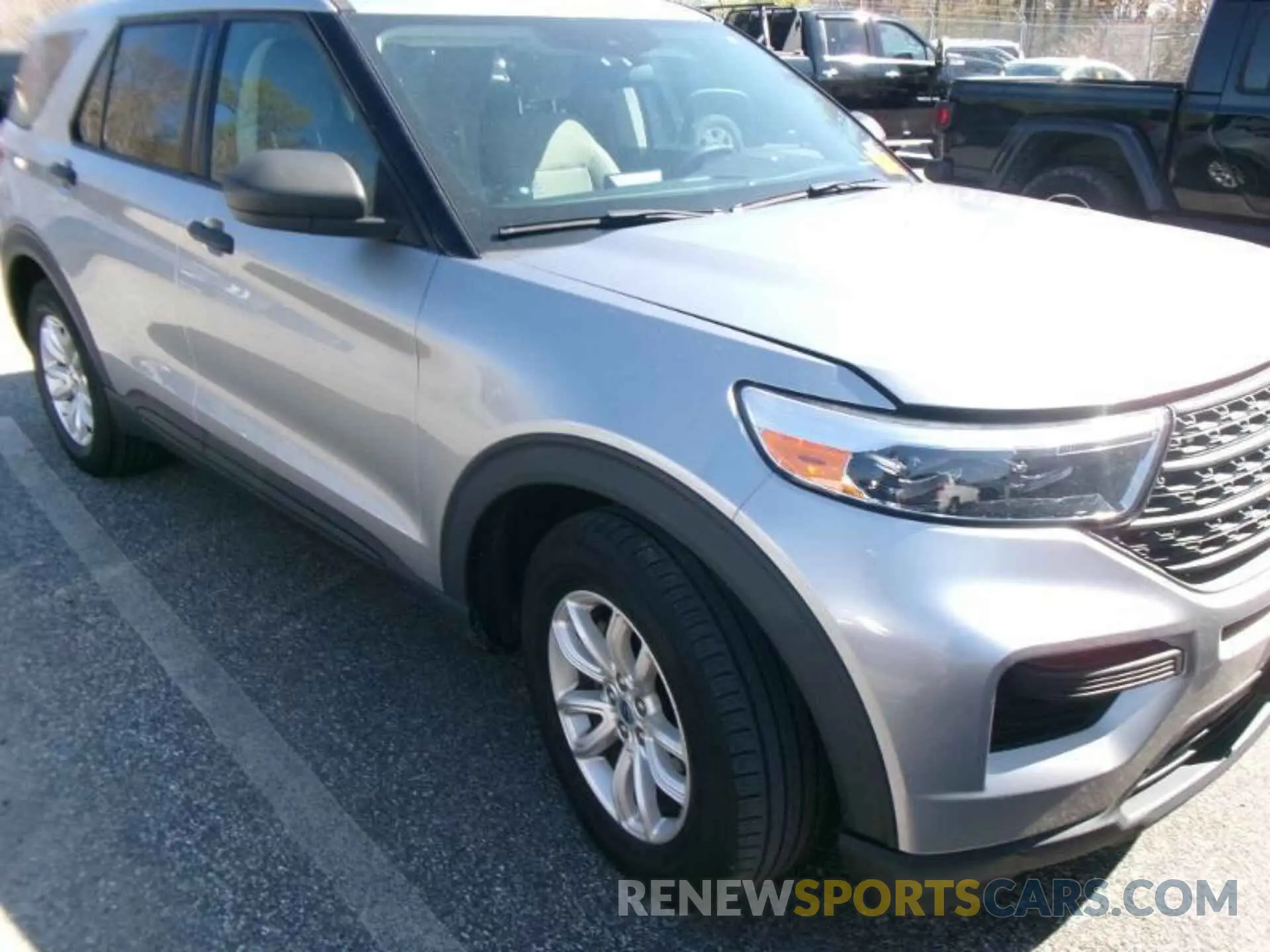 1 Photograph of a damaged car 1FMSK7BH0MGB54750 FORD EXPLORER 2021