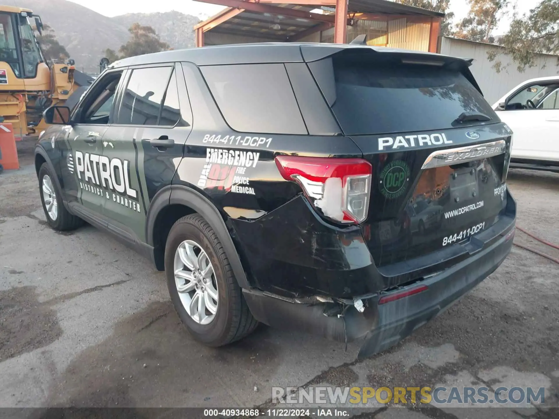 3 Photograph of a damaged car 1FMSK7BH1MGC23672 FORD EXPLORER 2021