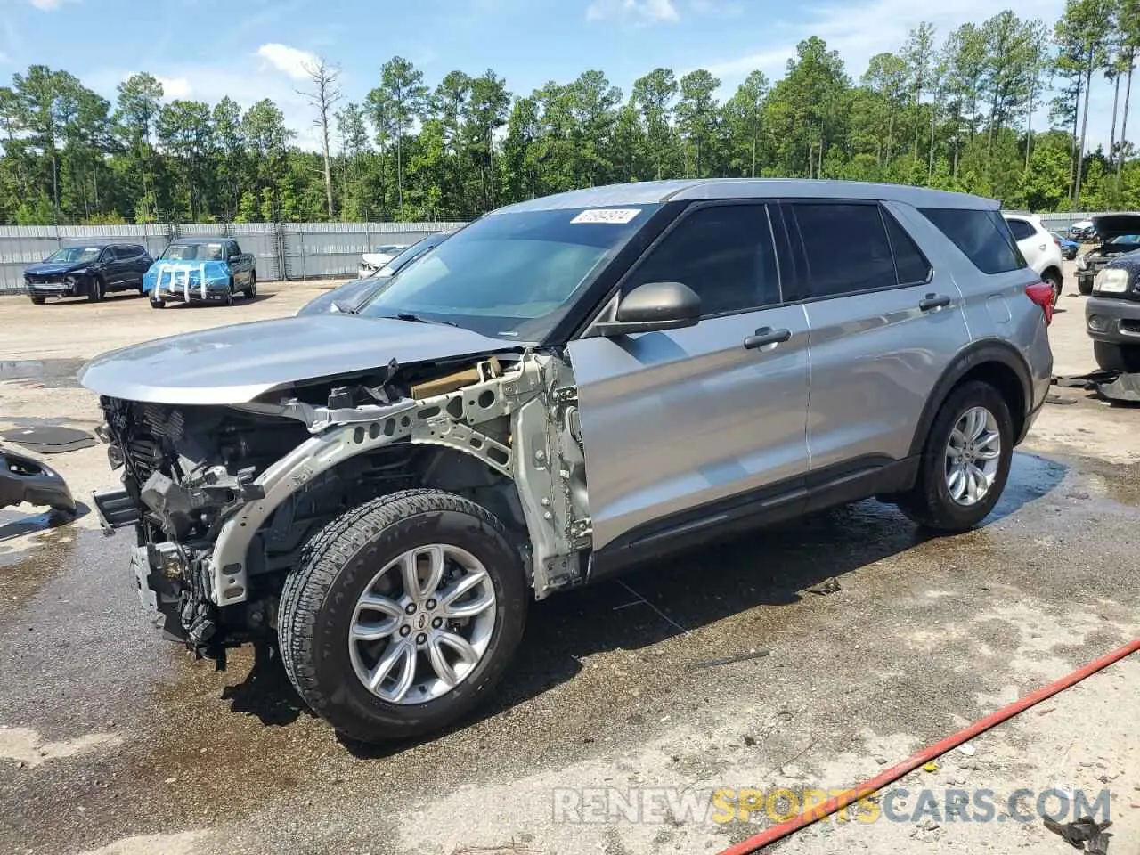 1 Photograph of a damaged car 1FMSK7BH3MGA32478 FORD EXPLORER 2021