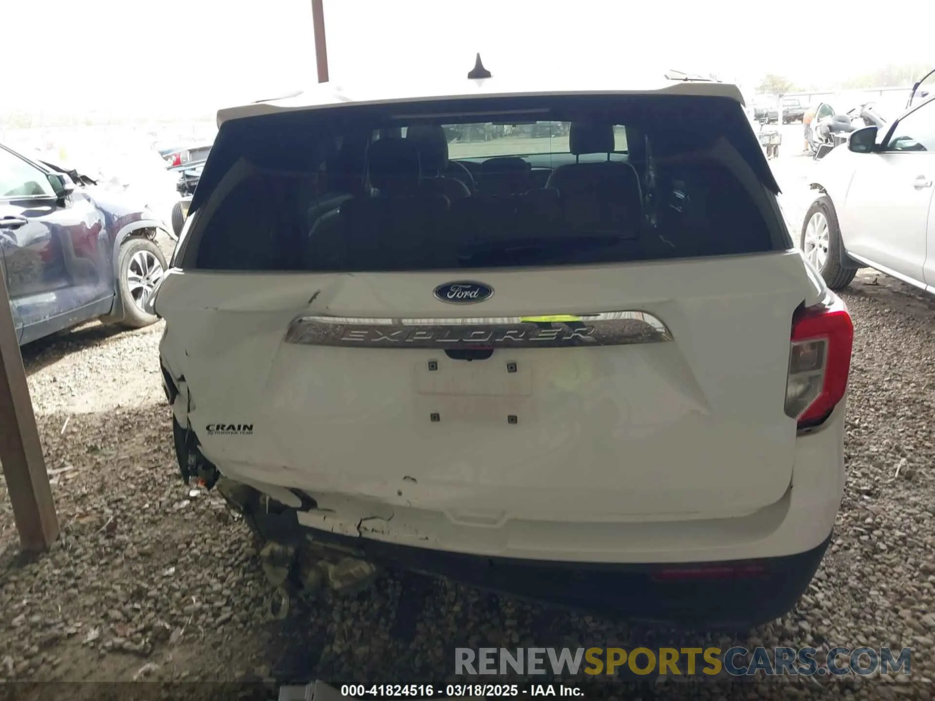 17 Photograph of a damaged car 1FMSK7BH4MGB28491 FORD EXPLORER 2021